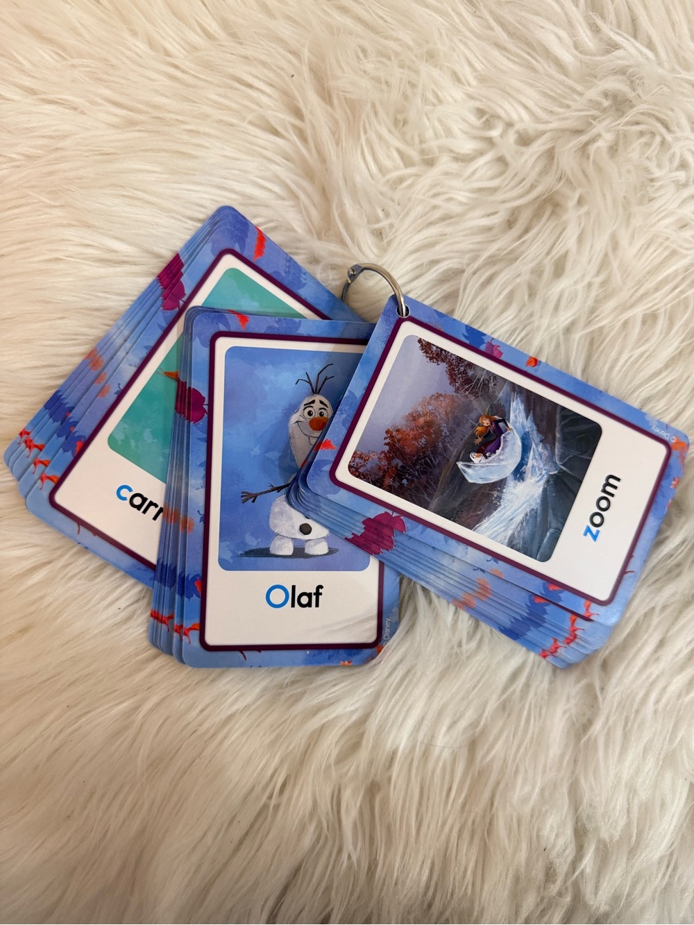 💫10/$25 • Disney Frozen 2 Alphabet Flash Cards